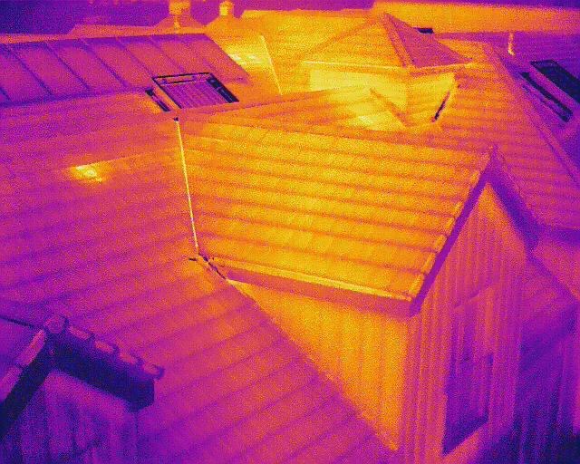 Thermal Imaging Roof Survey Image Cleethorpes
